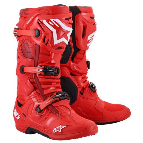 Alpinestars Tech 10 Boots - Red - 11 - SKU:AS2010020003011