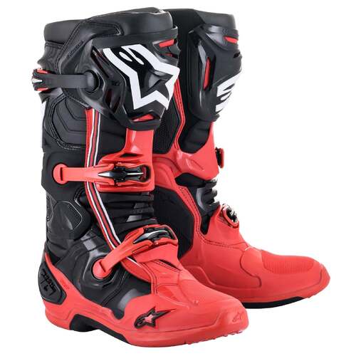 Alpinestars Limited Edition Tech 10 Acumen Boot - Red/Black/White - 9 - SKU:AS2010020031209