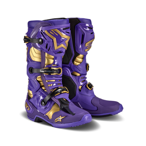 Alpinestars Limited Edition Champ Tech 10 Boot - Purple/Gold