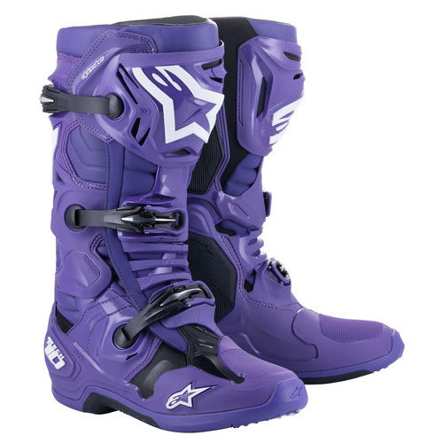 Alpinestars Tech 10 Boot - Ultraviolet/Black - 8 - SKU:AS2010020039408