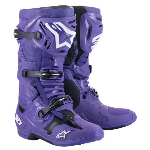 Alpinestars Tech 10 Boot - Ultraviolet/Black - 9 - SKU:AS2010020039409