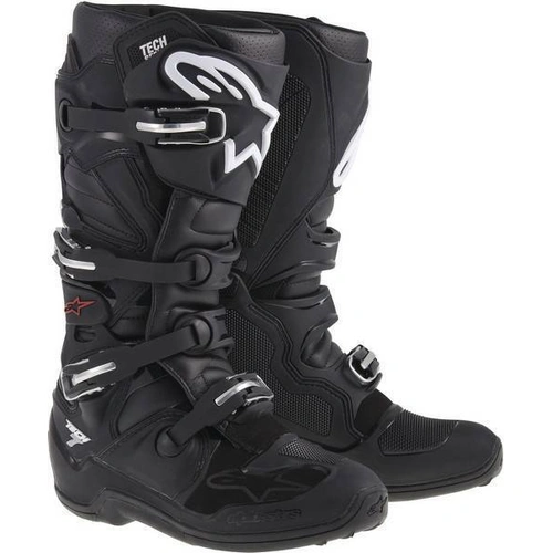 Alpinestars Tech 7 Black Boots - Black - 9 - SKU:AS201201401009