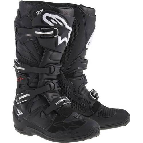 Alpinestars Tech 7 Black Boots - Black - 16 - SKU:AS201201401016