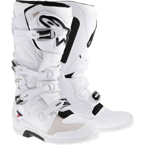 Alpinestars Tech 7 White Boots - Adult - SKU:AS201201402009