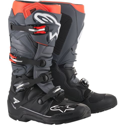 Alpinestars Tech 7 Enduro Boots - Black/Grey/Red