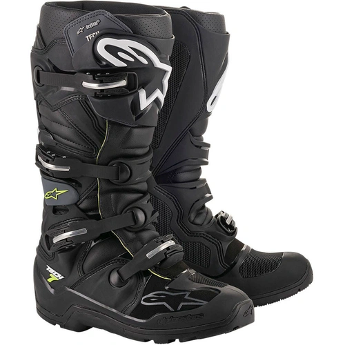 Alpinestars Tech 7 Drystar Enduro Boots - Black - 9 - SKU:AS2012620010609