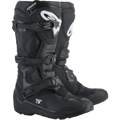 Alpinestars Tech 3 Enduro Boots - Black - 13 - SKU:AS2013118001013