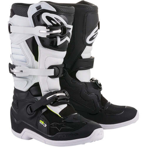 Alpinestars Stella Tech 3 V2 MX Boot - Black/White
