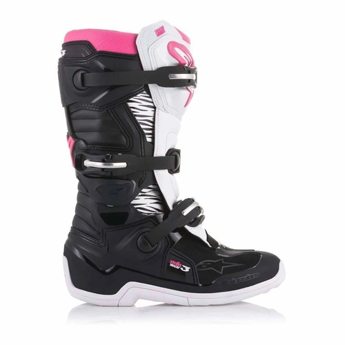 Alpinestars Stella Tech 3 Womens MX Boot - Black/Pink