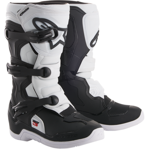 Alpinestars Tech 3S V2 Youth Boots - Black/White - SKU:AS201401812008-p