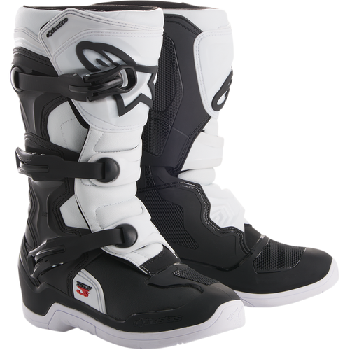 Alpinestars Tech 3S V2 Youth Boots - Black/White