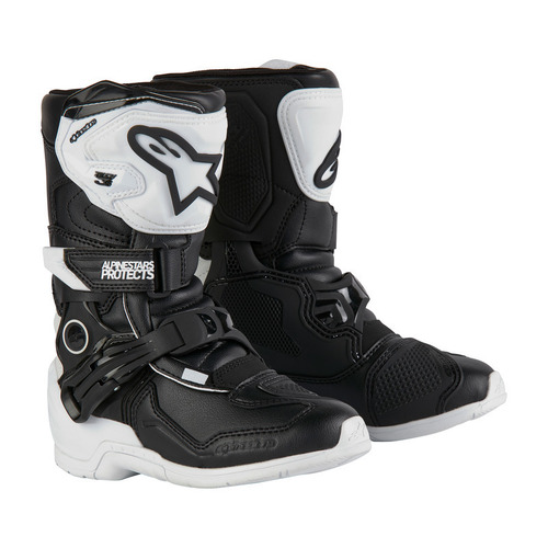 Alpinestars Tech 3S Kids Boot - White/Black - K1 - SKU:AS2014524002101