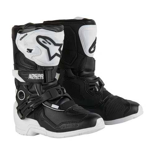 Alpinestars Tech 3S Kids Boot - White/Black - K10 - SKU:AS2014524002110