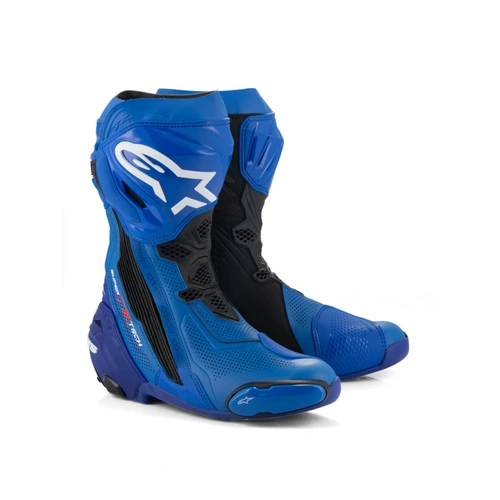 Alpinestars Supertech R V2 Vented Boot - Blue/Black - 45 - SKU:AS2220121071345