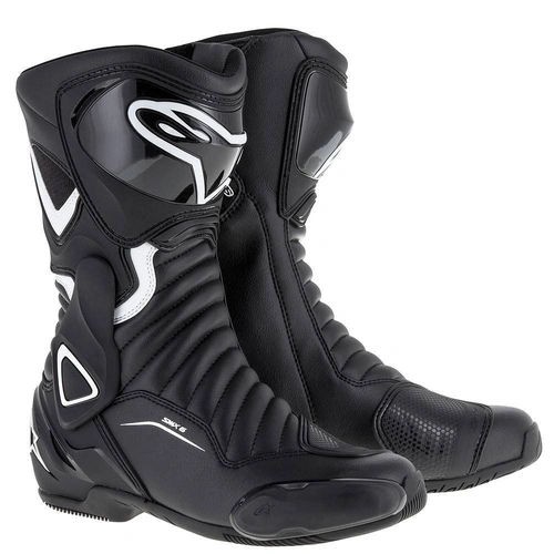Alpinestars Stella SMX 6 V2 Womens Boots - Black/White - 37 - SKU:AS222311712037