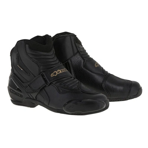 Alpinestars Stella SMX-1 R Womens Boot - Black/Gold - 38 - SKU:AS222461618538