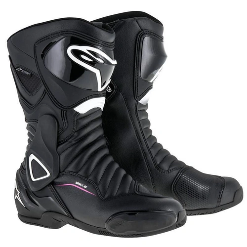 Alpinestars Stella SMX 6 V2 Womens Drystar Boots - Black/White - 36 - SKU:AS224311713936