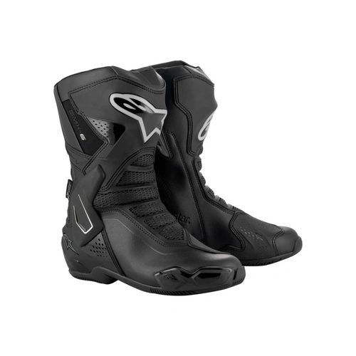 Alpinestars SMX 6 V3 Drystar Womens Stella Boot - Black/Silver - 37 - SKU:AS2243125011937