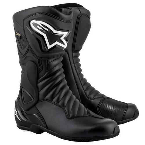 Alpinestars SMX 6 V2 Goretex Boots - Black - 41 - SKU:AS233301701041