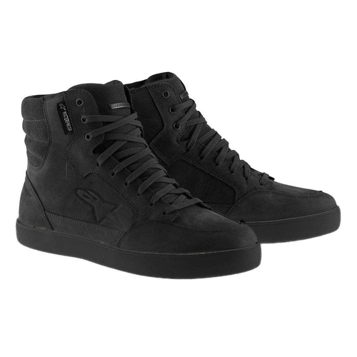 Alpinestars J6 Waterproof Ride Shoes - Black/Black - 8 - SKU:AS2542015001008