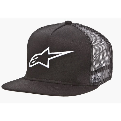 Alpinestars Corp Trucker Hat - Black/Black - OS - SKU:AS2581003101000