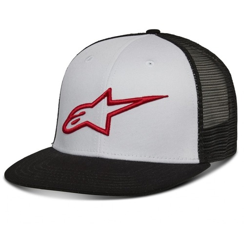Alpinestars Corp Trucker Hat - White/Black - OS - SKU:AS2581003201000