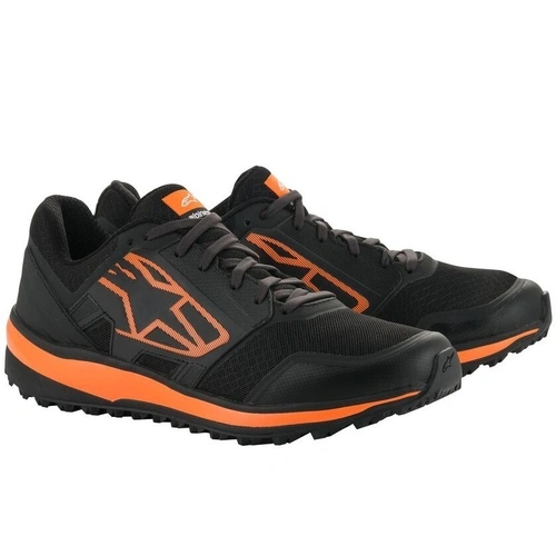 Alpinestars Meta Trail Shoe - Black/Orange - 8 - SKU:AS2654820001408