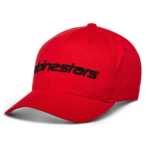 Alpinestars Linear Hat - Red/Black - L/XL - SKU:AS3081005301084