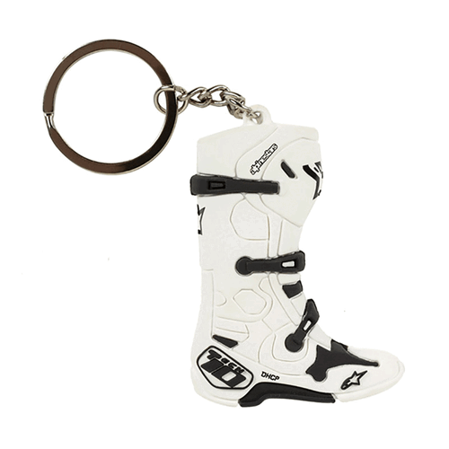 Alpinestars Tech 10 Boot Key Ring - White
