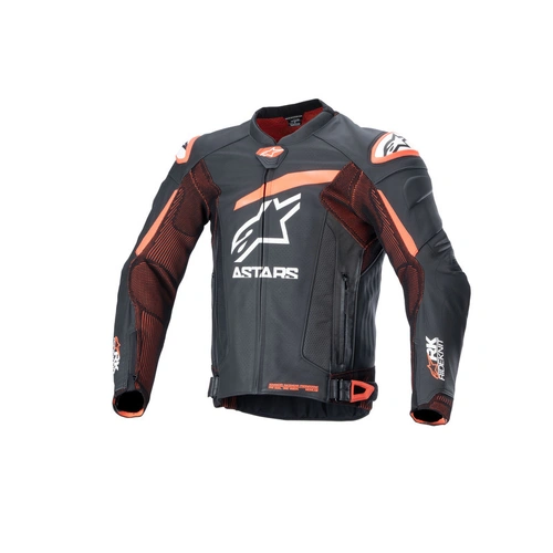 Alpinestars Gp-R V4 Rideknit Leather Jacket - Black/Red/White - 48 - SKU:AS3100324132148