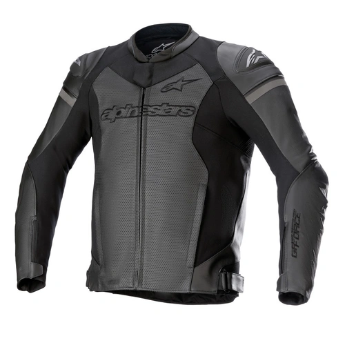 Alpinestars Gp Force Airflo Leather Jacket - Black - 46 - SKU:AS3100722110046