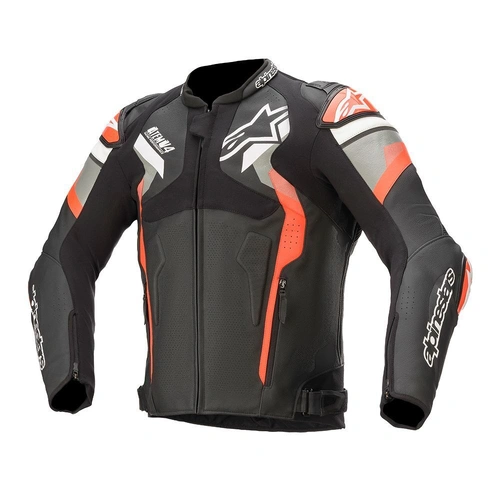 Alpinestars Atem V4 Jacket - Black/Grey/Red - 50 - SKU:AS3106520119650