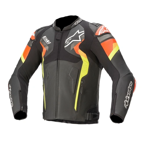 Alpinestars Atem V4 Black Red Yellow Jacket - Unisex - 56  - SKU:AS3106520135556