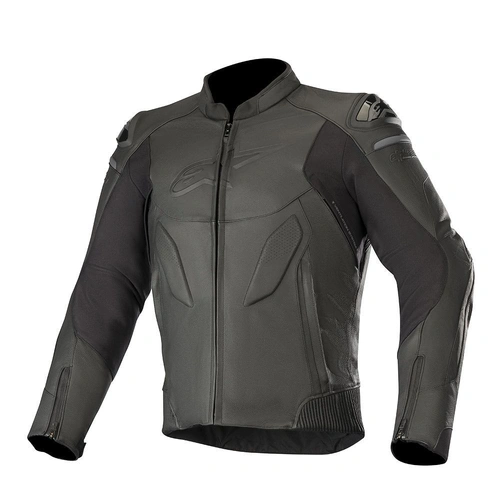 Alpinestars Caliber Leather Jacket - Black - 50 - SKU:AS3107319001050