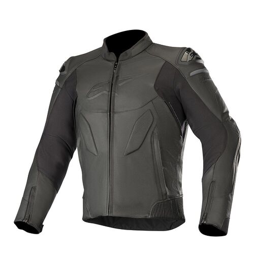 Alpinestars Caliber Leather Jacket - Black - 52 - SKU:AS3107319001052