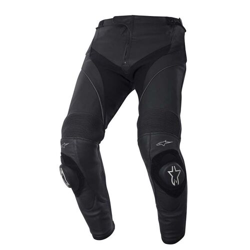 Alpinestars Missile Men's Leather Black Pants - SKU:AS312051401054