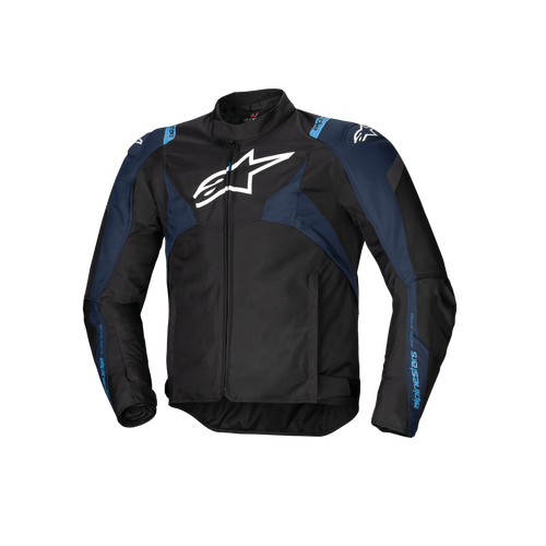 Alpinestars T-Jaws V4 Waterproof Jacket - Black/Dark Blue/Blithe Blue