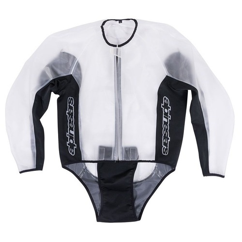 Alpinestars Racing Rain Jacket - Clear - XL - SKU:AS3204917000062