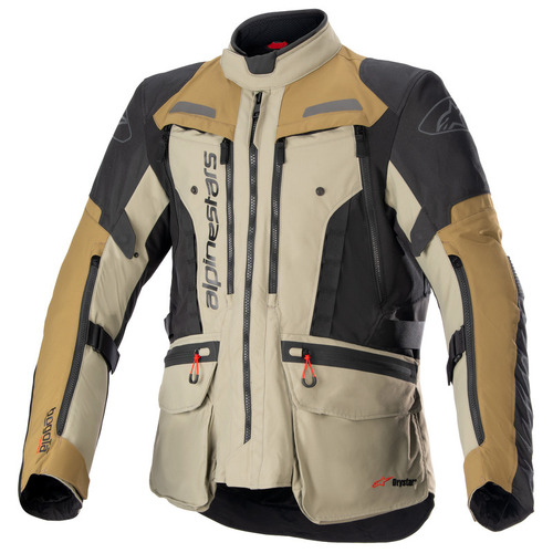 Alpinestars Bogota Pro Drystar Jacket - Vetiver/Military Green/Olive - S - SKU:AS3207023605556