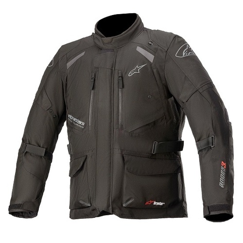 Alpinestars Andes V3 Black Waterproof Jacket - Black - M - SKU:AS3207521001058
