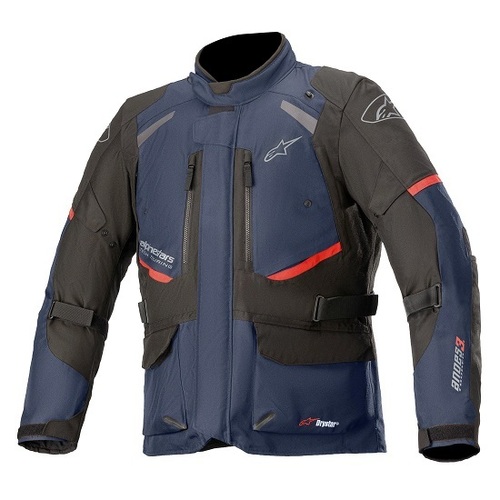 Alpinestars Andes V3 Black Blue Waterproof Jacket - SKU:AS3207521710956