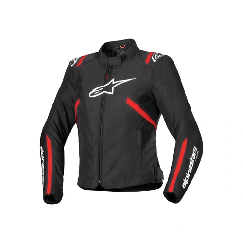Alpinestars T SPS V2 Weatherproof Womens Jacket - Black/White/Fluro Red