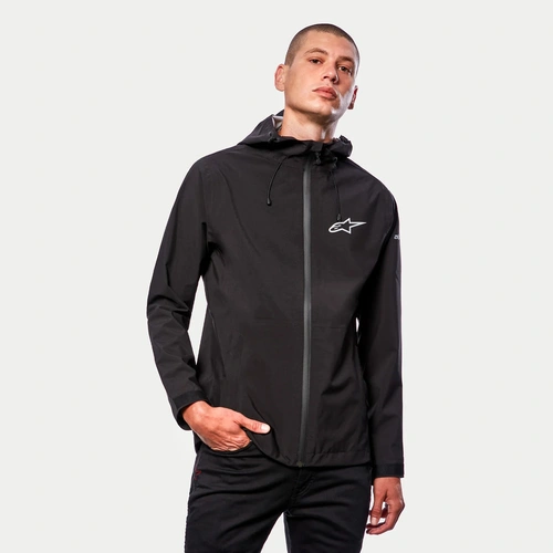 Alpinestars Omni Rain Jacket - Black - S - SKU:AS3211010001073