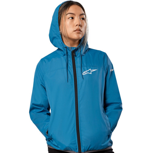 Alpinestars Womens Treq Windbreaker - Blue - L - SKU:AS3211910007275
