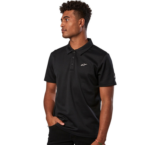 Alpinestars Realm Polo - Black - S - SKU:AS3241000001073