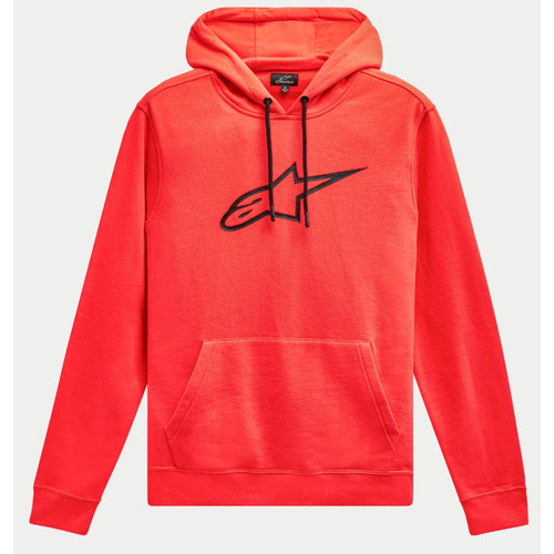 Alpinestars Ageless V2 Hoodie - Warm Red/Black - L - SKU:AS3251010310775