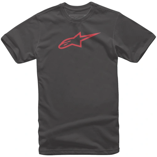 Alpinestars Ageless Tee - Black/Red - S - SKU:AS3272030103073