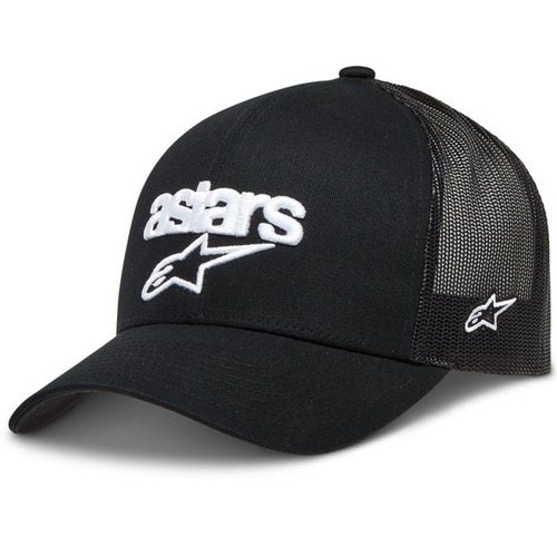 Alpinestars Pedigree Hat - Black/White - OS - SKU:AS3281040102000