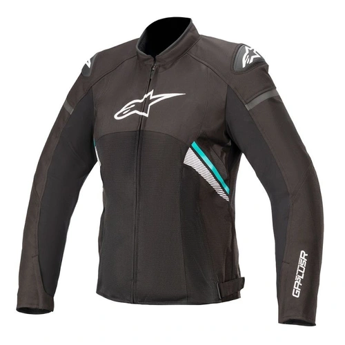 Alpinestars T GP Plus V3 Air Womens Jacket - Black/White/Teal