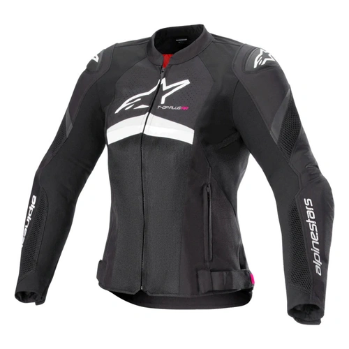 Alpinestars Stella T-GP Plus R V4 Airflow Womens Jacket - Black/White